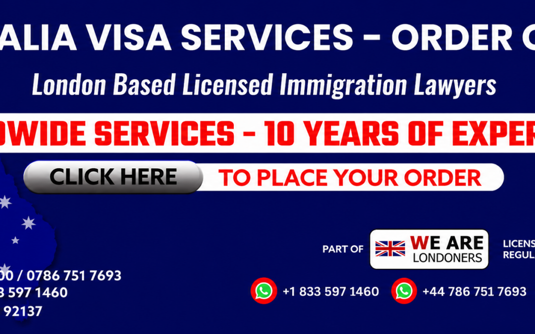 Australia Visa Consultation in UK : Turn Your Travel Plans into a Well-Prepared Visa Application